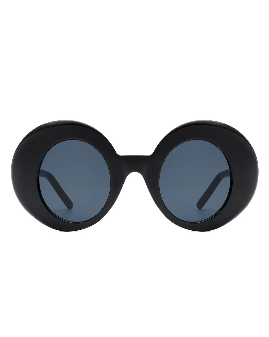 Yoke - Retro Chic Fashion Oversized Round Women's Sunglasses sold by Charming Charlie product image thumbnail 2