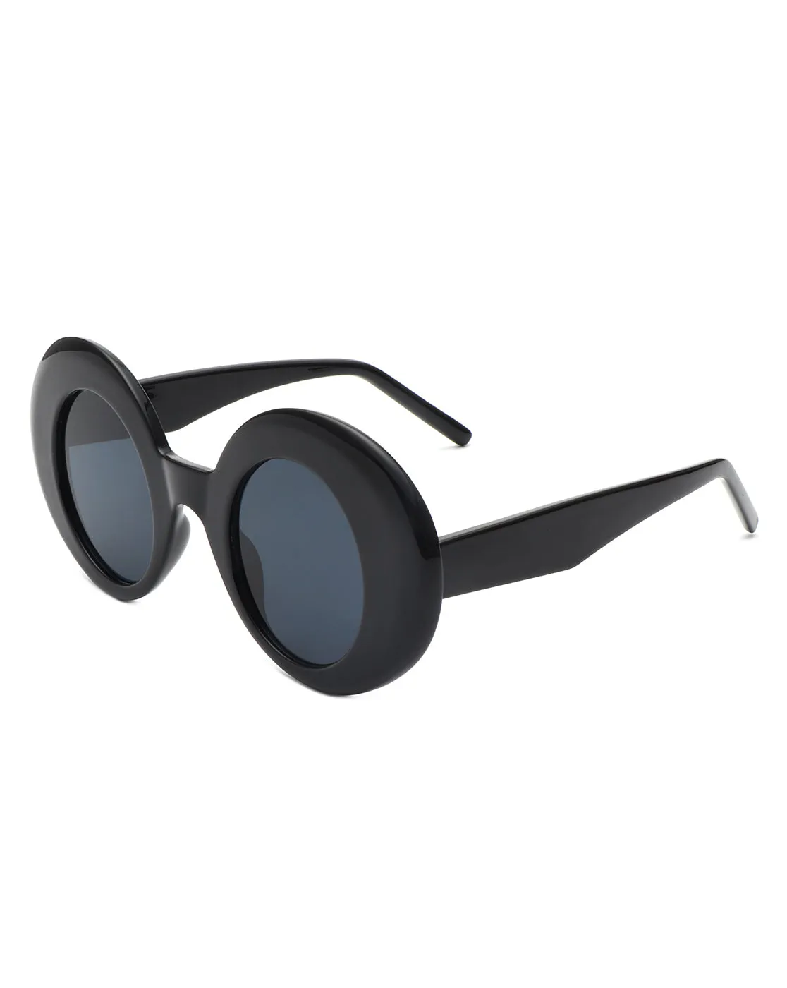 Yoke - Retro Chic Fashion Oversized Round Women's Sunglasses sold by Charming Charlie product image thumbnail 3