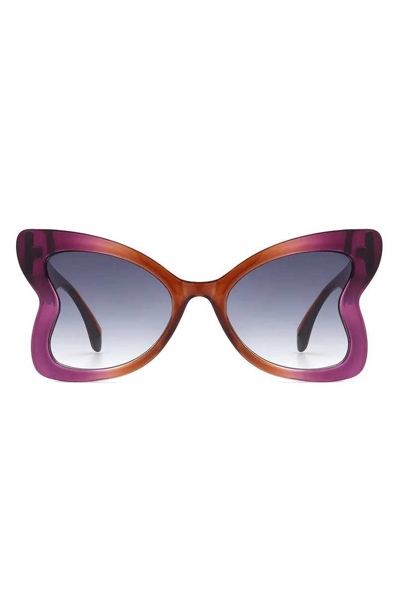 Glisten - Cat Eye Oversized Butterfly Shape Sunglasses sold by Charming Charlie product image thumbnail 5