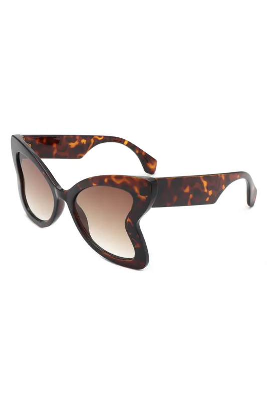 Glisten - Cat Eye Oversized Butterfly Shape Sunglasses sold by Charming Charlie