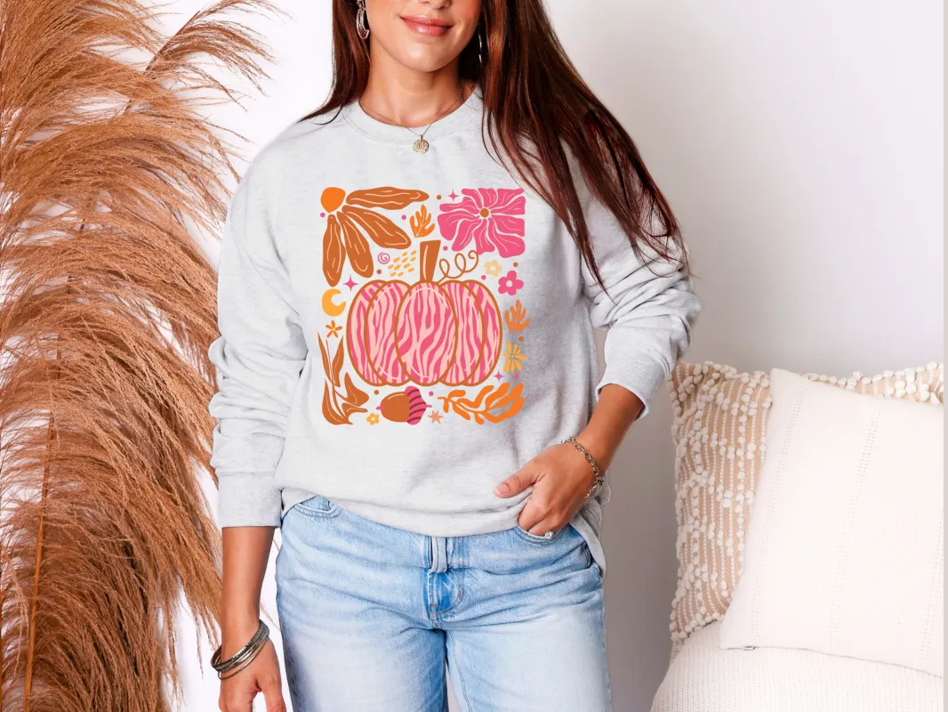 Pumpkin Boho Sweatshirt sold by Charming Charlie