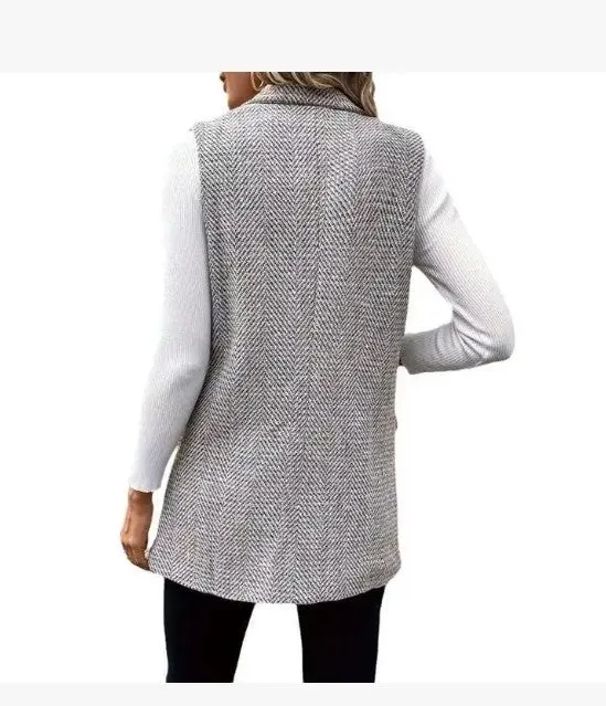 Elegant Tailored Vest Blazer sold by Charming Charlie product image thumbnail 5