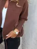 Full Size Zip-Up Long Sleeve Outerwear Plus Size sold by Charming Charlie