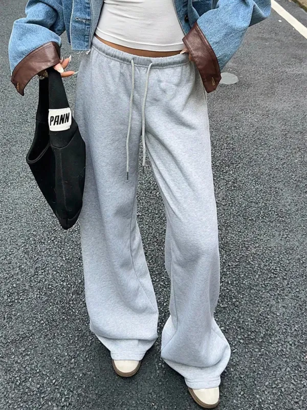 Wide Leg Sweatpants with Drawstring sold by Charming Charlie