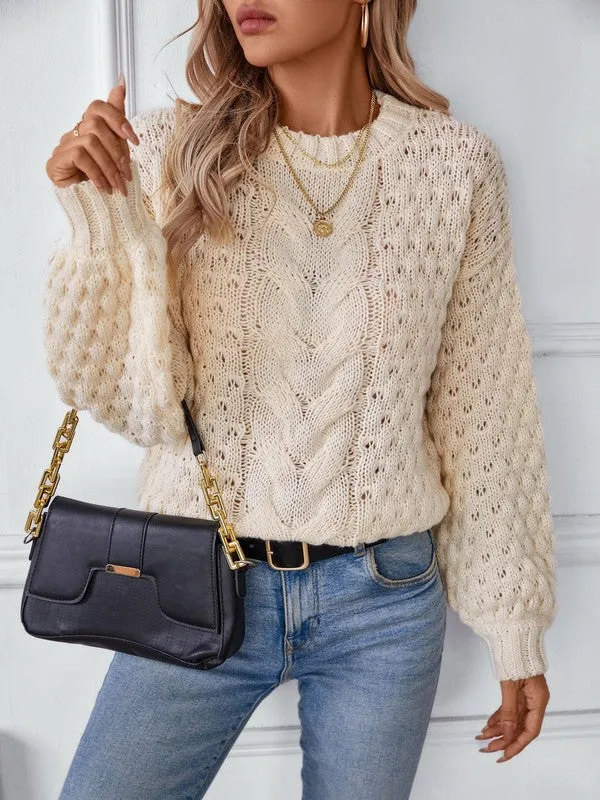 Chunky knit sweater sold by Charming Charlie