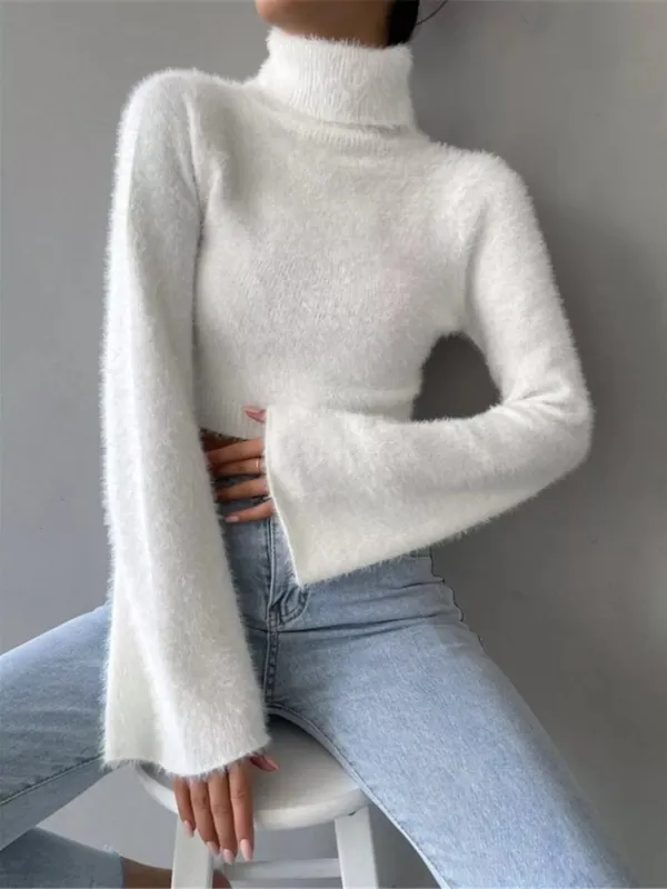 Turtleneck Flare Sleeve Sweater sold by Charming Charlie