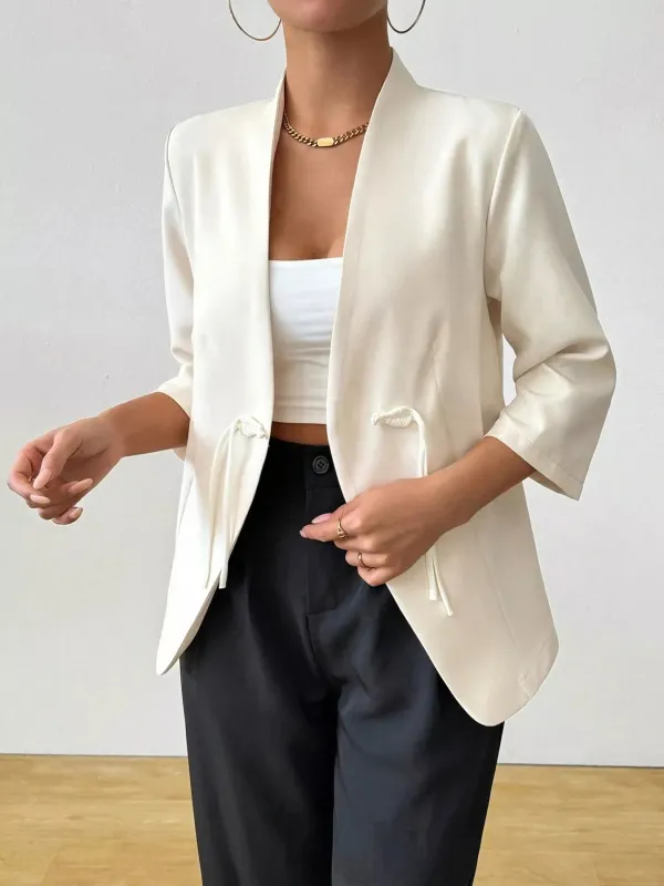 Three-Quarter Sleeves Blazer sold by Charming Charlie
