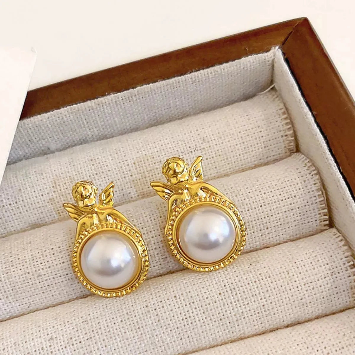 18K Gold-Plated Alloy Geometric Earrings sold by Charming Charlie