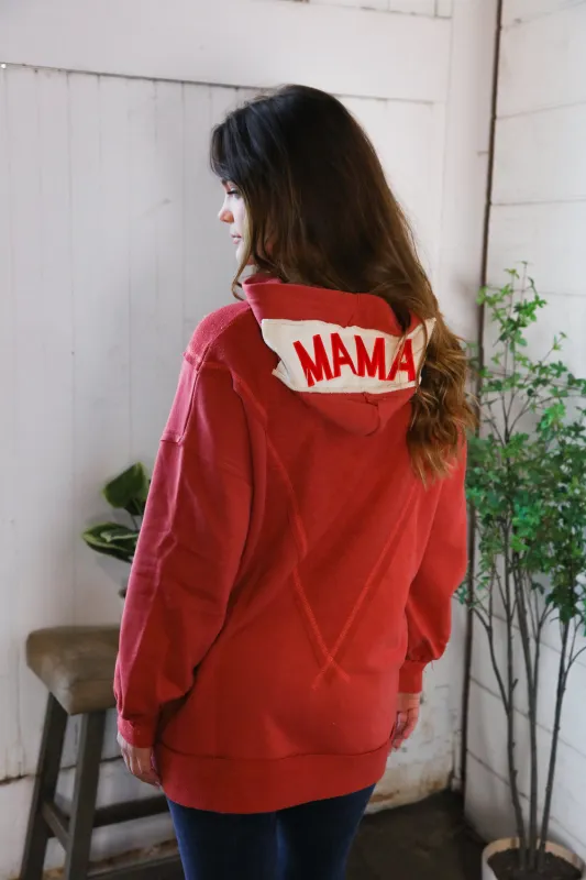One Laid Back Mama Brick Hoodie sold by Charming Charlie