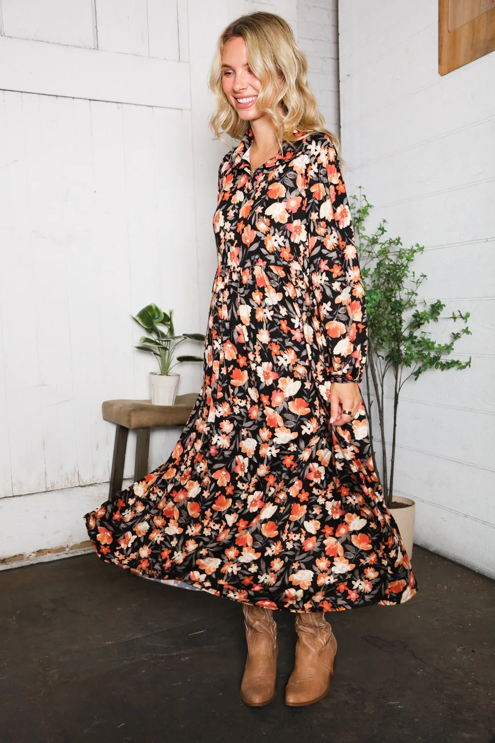 A Homestead Beauty Floral Dress sold by Charming Charlie product image thumbnail 3