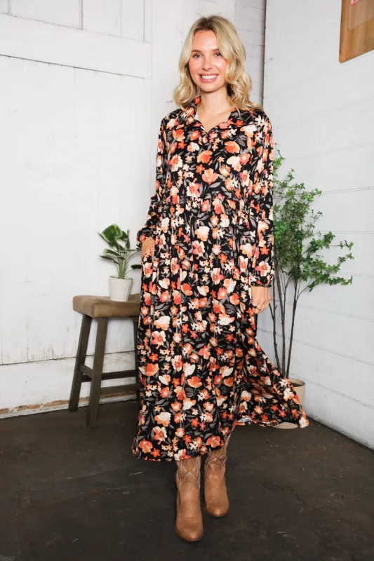 A Homestead Beauty Floral Dress sold by Charming Charlie
