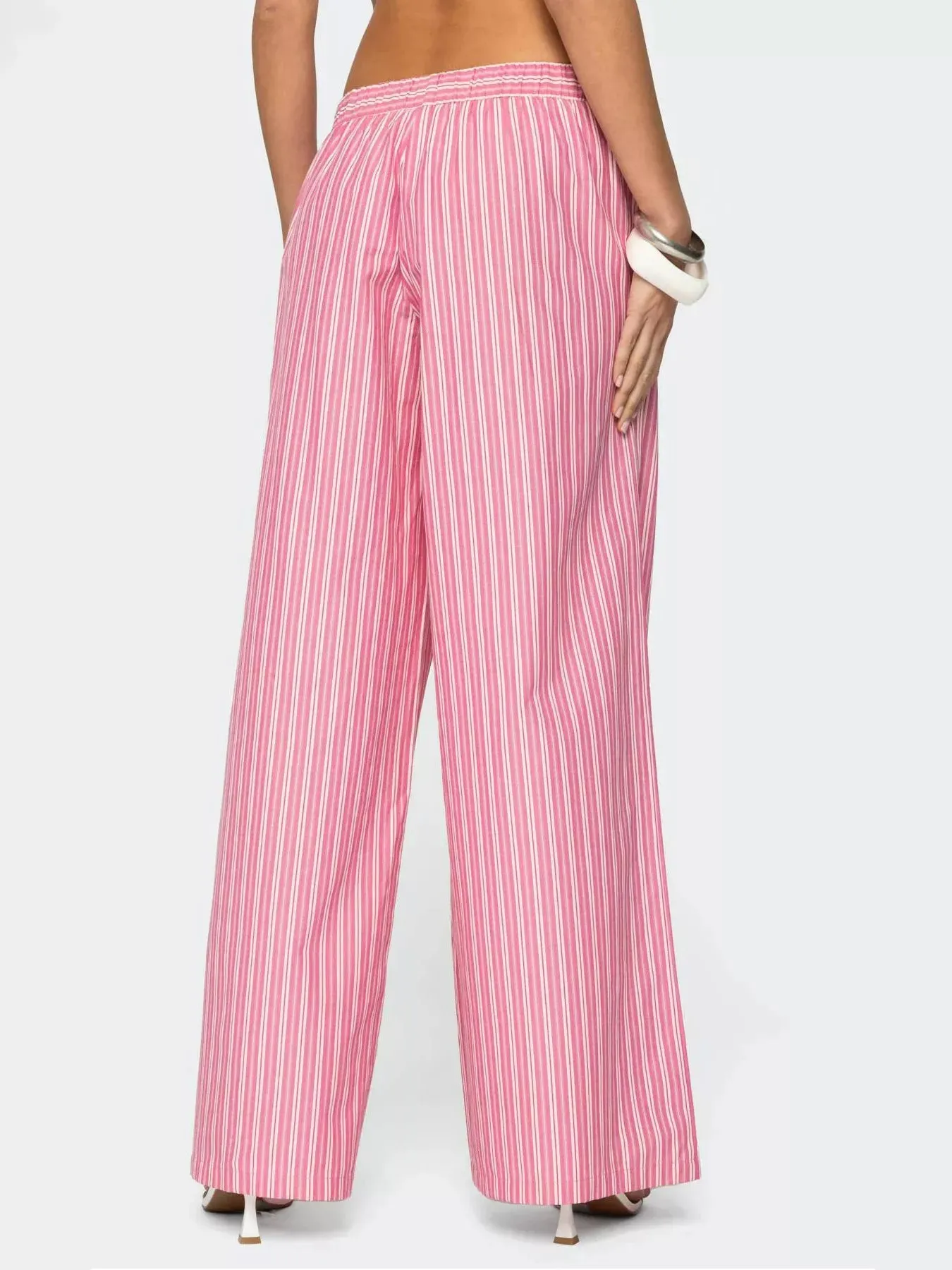 Striped Wide Leg Pants sold by Charming Charlie product image thumbnail 5