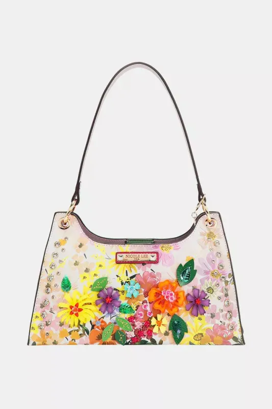 Nicole Lee USA Dreams Blossom Shoulder Bag sold by Charming Charlie