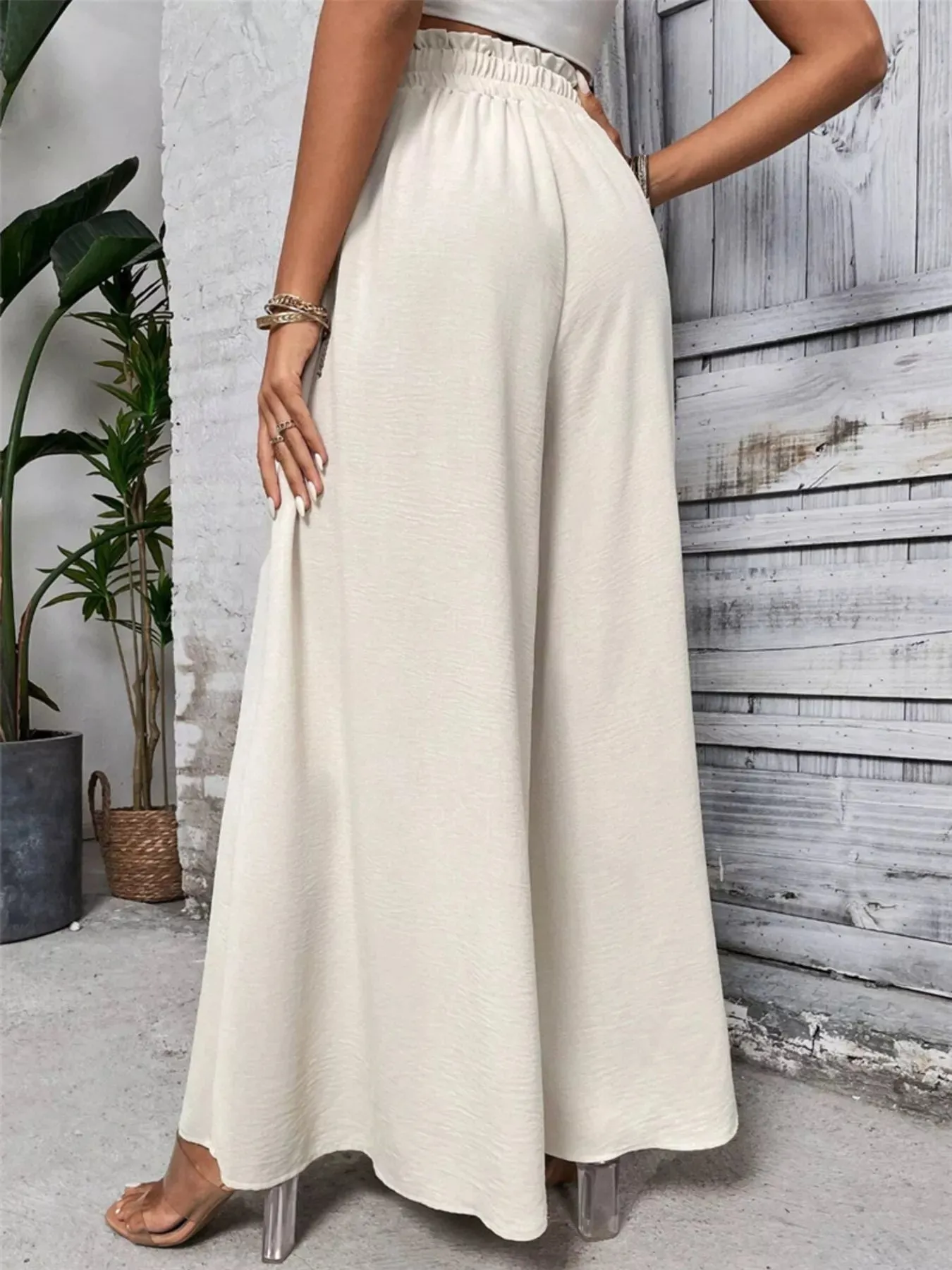 Frill Wide Leg Pants sold by Charming Charlie product image thumbnail 2