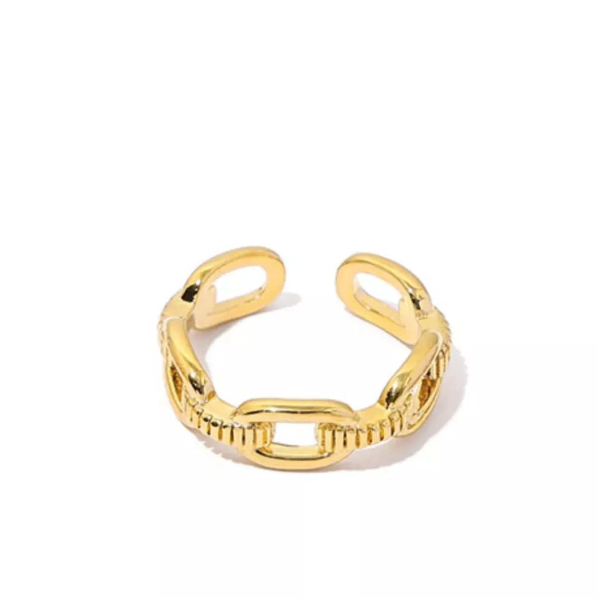 18K Gold-Plated Open Ring sold by Charming Charlie product image thumbnail 3