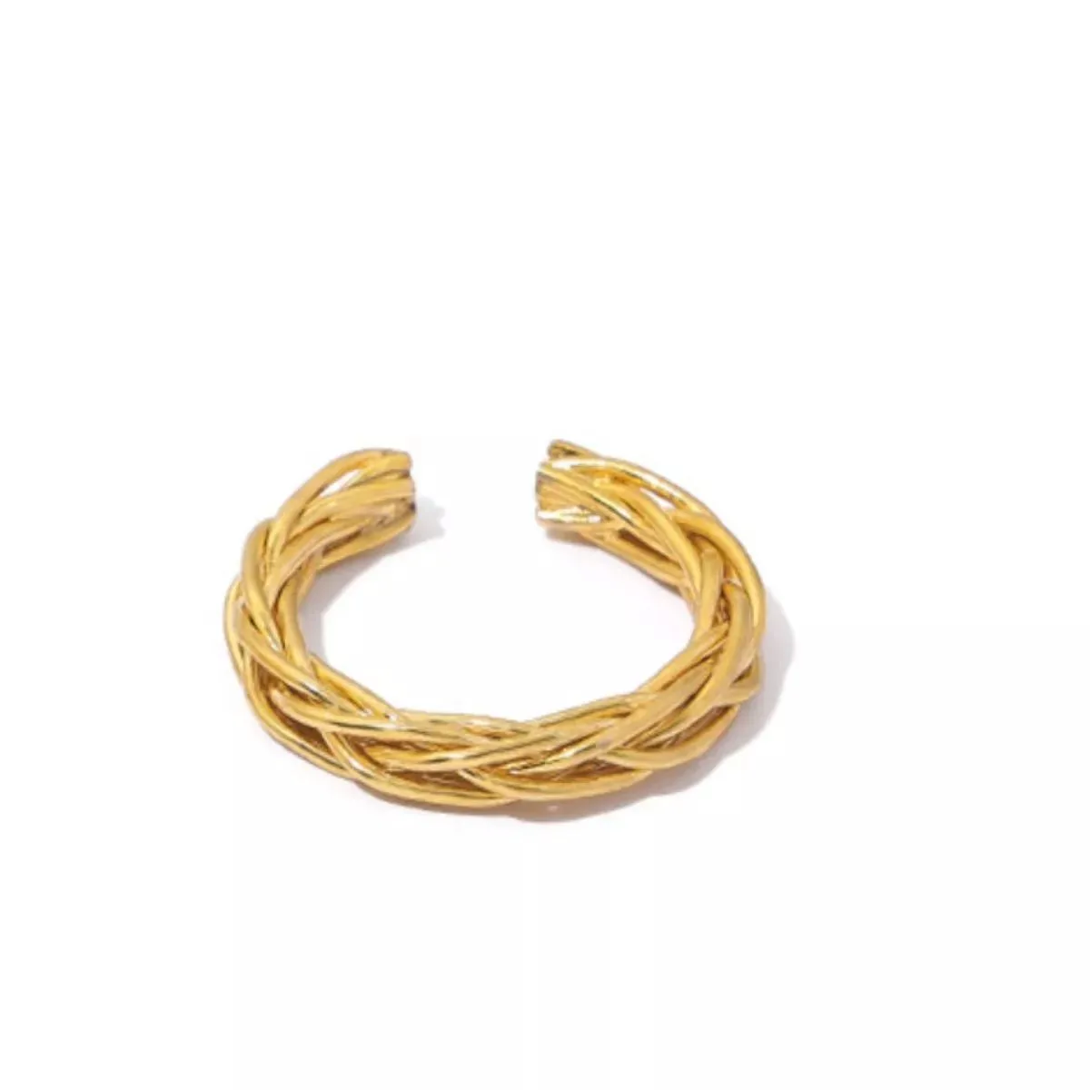 18K Gold-Plated Open Ring sold by Charming Charlie product image thumbnail 5