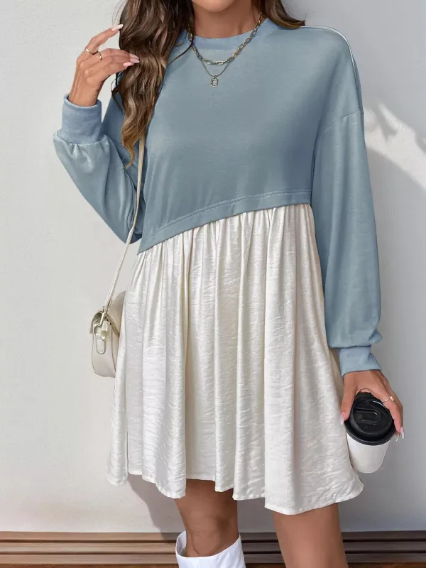 Two-Tone Dropped Shoulder Dress sold by Charming Charlie