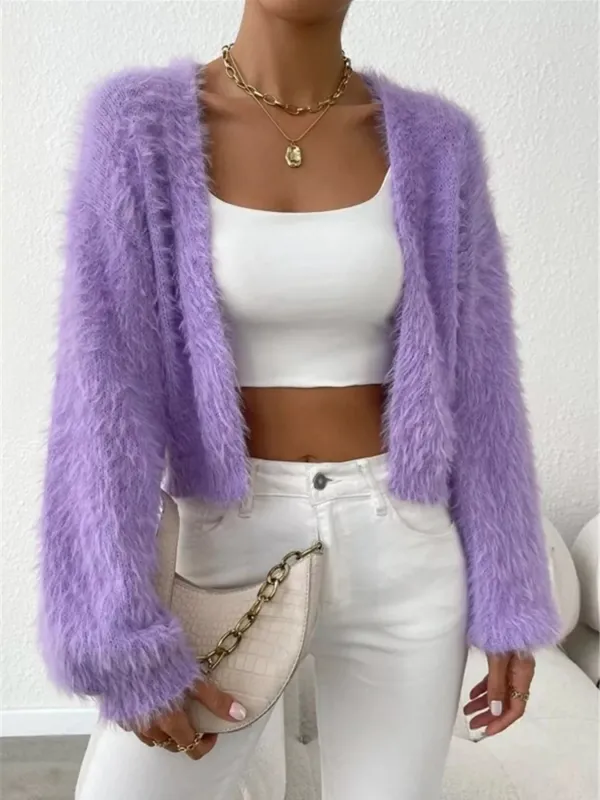 Open Front Long Sleeve Cardigan sold by Charming Charlie