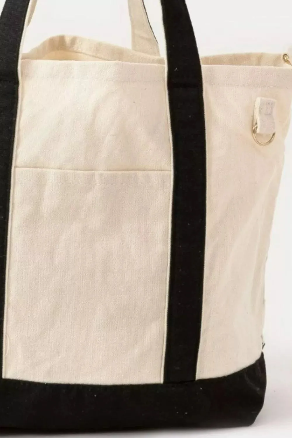 Fame Contrast Trim Tote Bag sold by Charming Charlie product image thumbnail 2