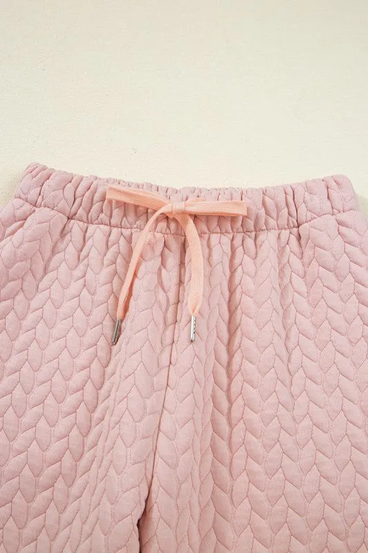 Cable Textured Top and Pants Set sold by Charming Charlie product image thumbnail 5