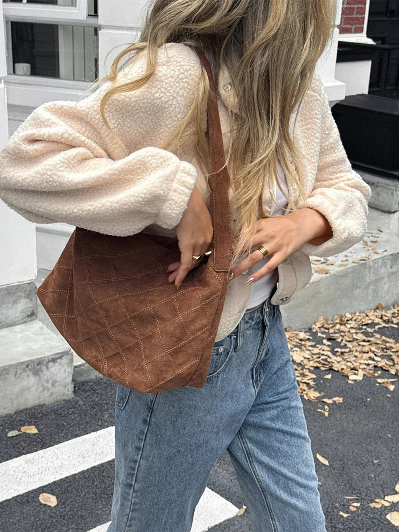 Snap Down Raglan Sleeve Jacket sold by Charming Charlie product image thumbnail 4