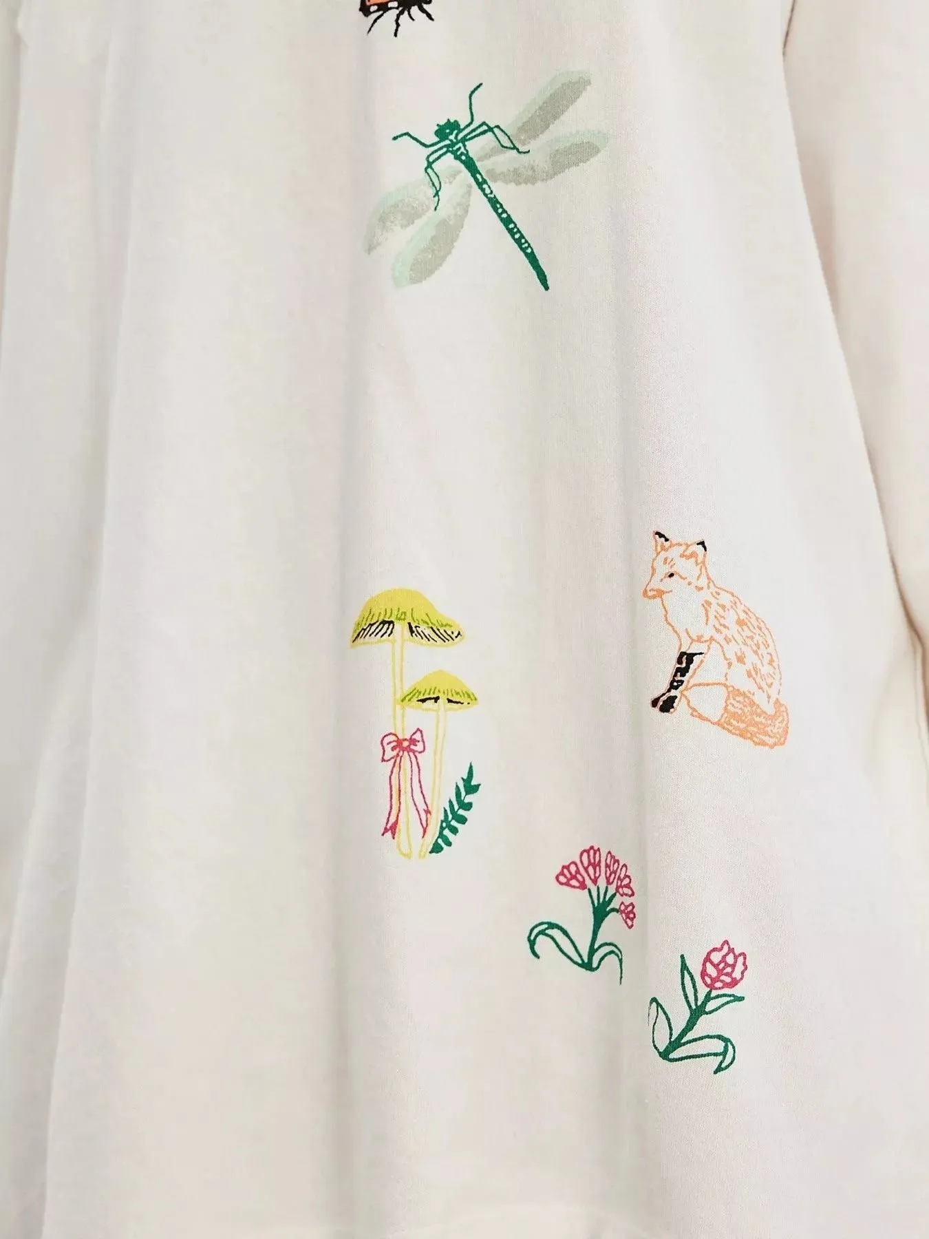 Embroidered Crew Neck Long Sleeve Sweatshirt sold by Charming Charlie product image thumbnail 5