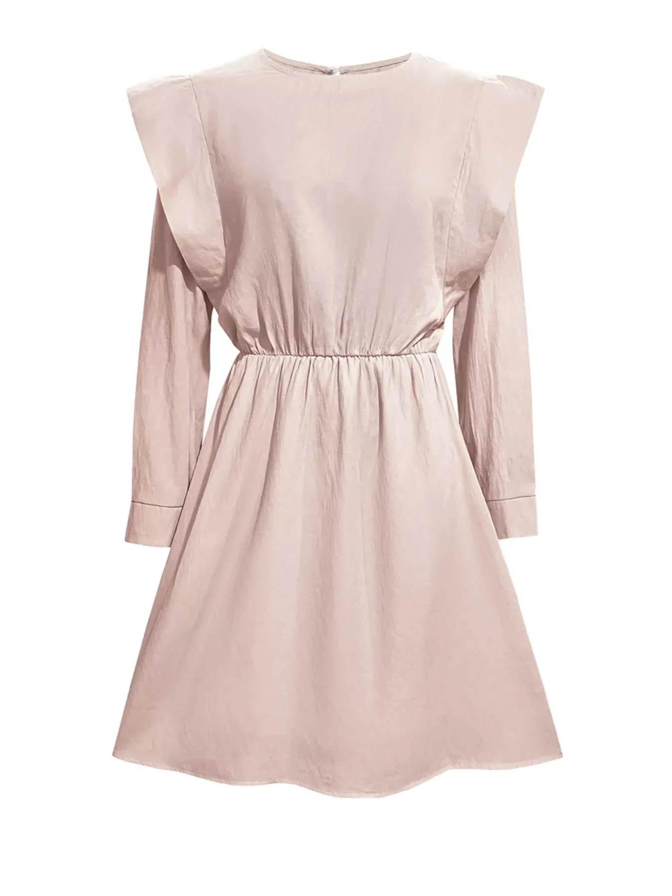 Ruffled Long Sleeve Mini Dress sold by Charming Charlie product image thumbnail 5