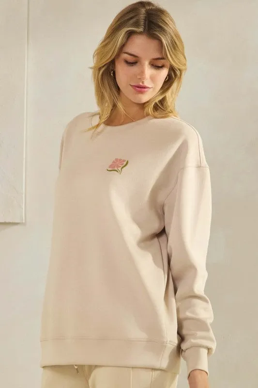 Do Not Worry Ultra Comfy Graphic Sweatshirt sold by Charming Charlie product image thumbnail 2