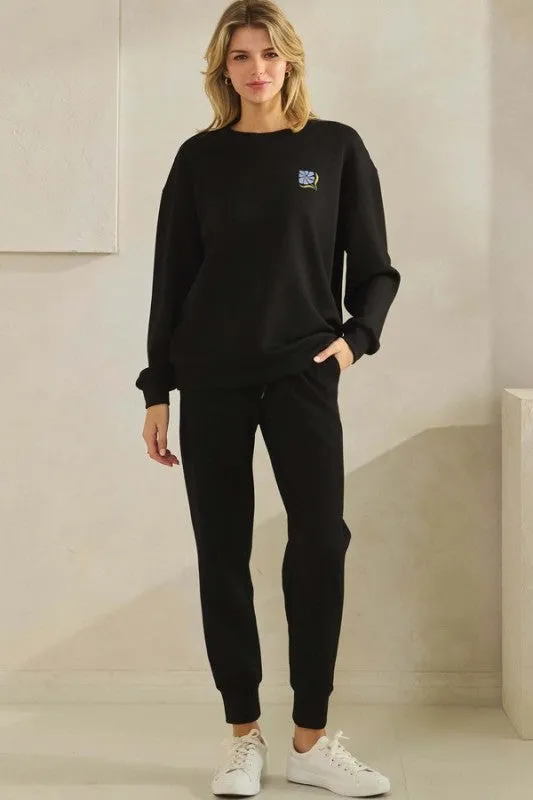 Do Not Worry Ultra Comfy Graphic Sweatshirt sold by Charming Charlie product image thumbnail 5