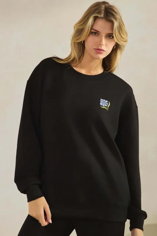 Do Not Worry Ultra Comfy Graphic Sweatshirt sold by Charming Charlie product image thumbnail 2