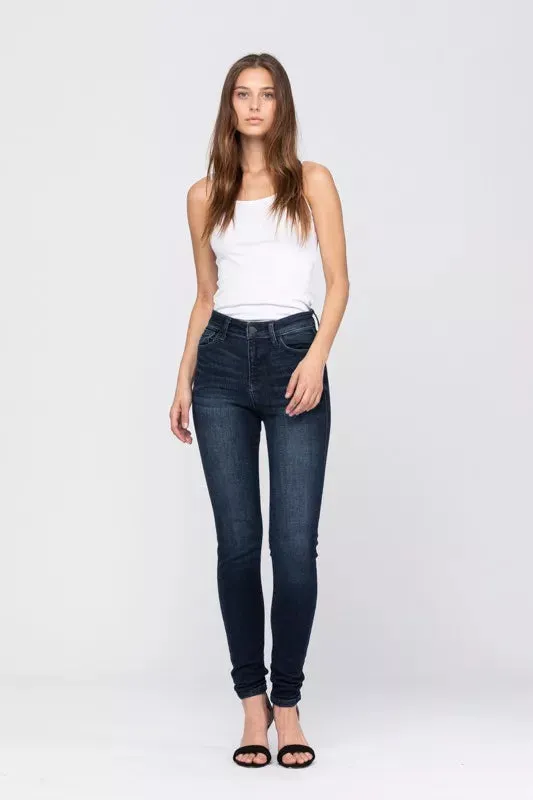 Judy Blue High Waist Washed Skinny Jeans sold by Charming Charlie product image thumbnail 4