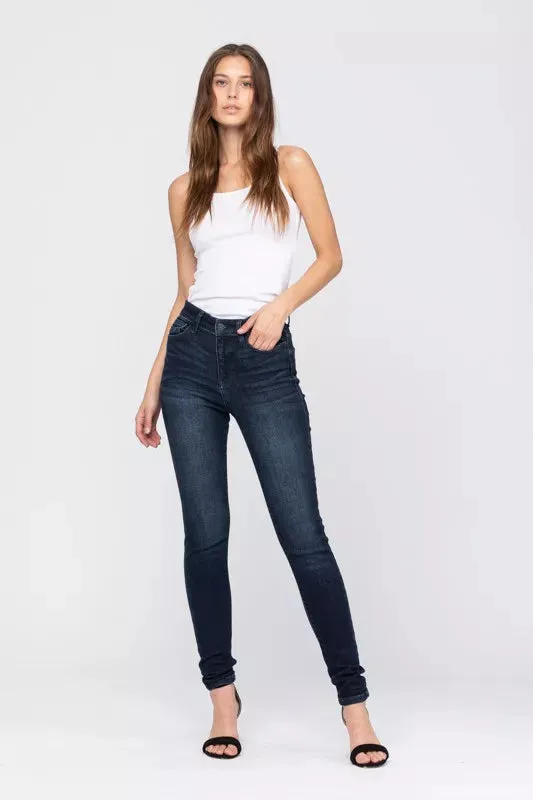 Judy Blue High Waist Washed Skinny Jeans sold by Charming Charlie product image thumbnail 2