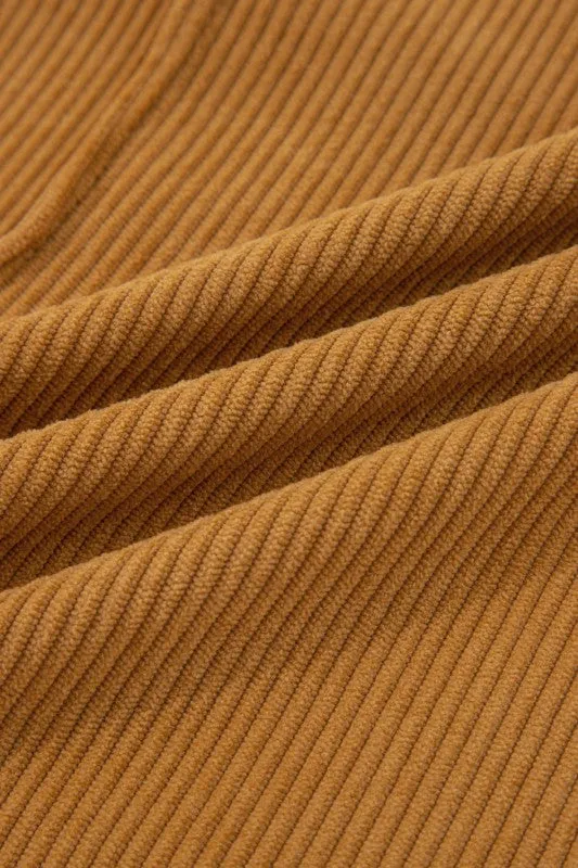 Solid Corduroy Sleeveless Pocketed Mini Dress sold by Charming Charlie product image thumbnail 5