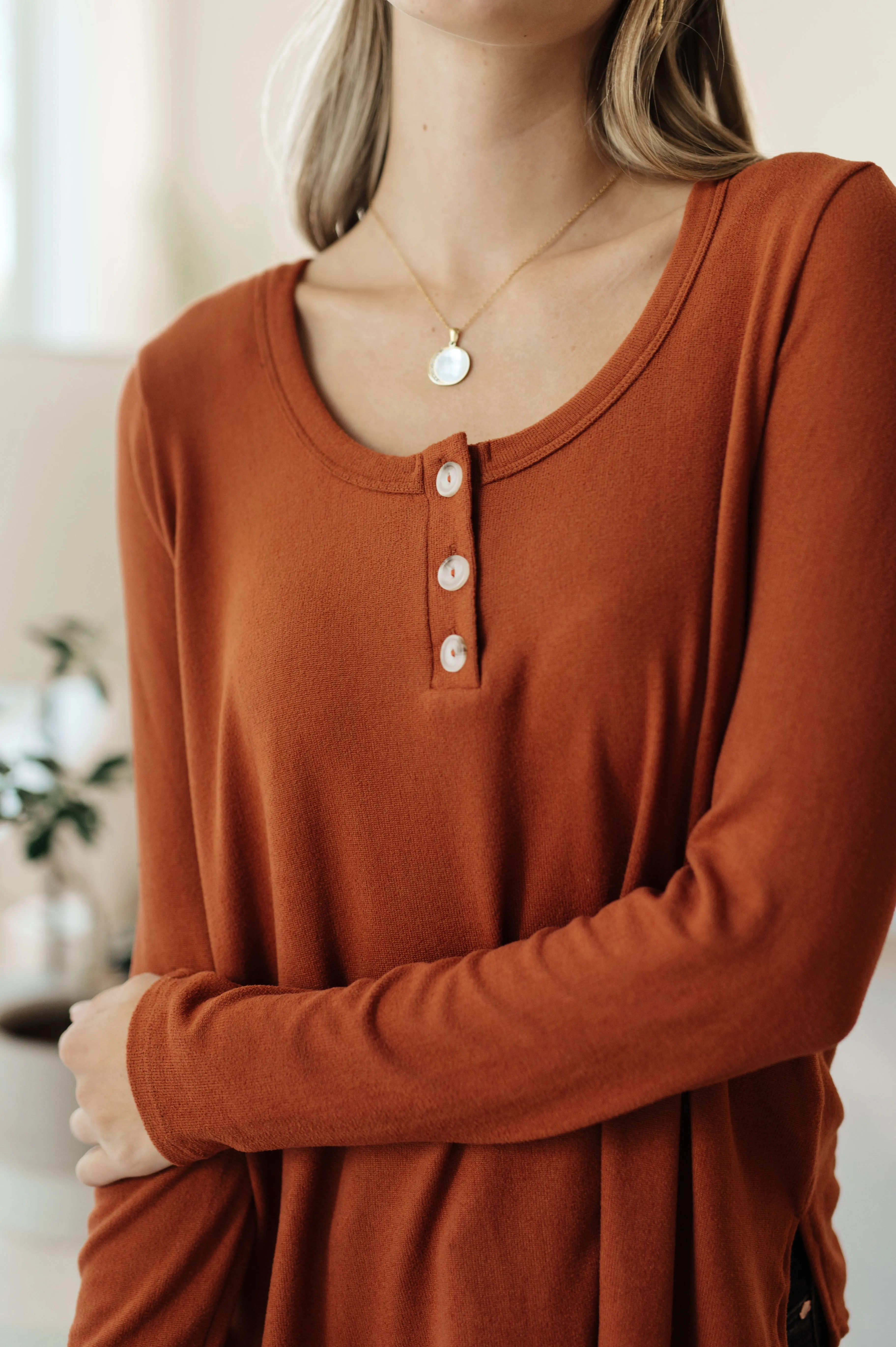 Feeling Better Scoop Neck Top sold by Charming Charlie product image thumbnail 4