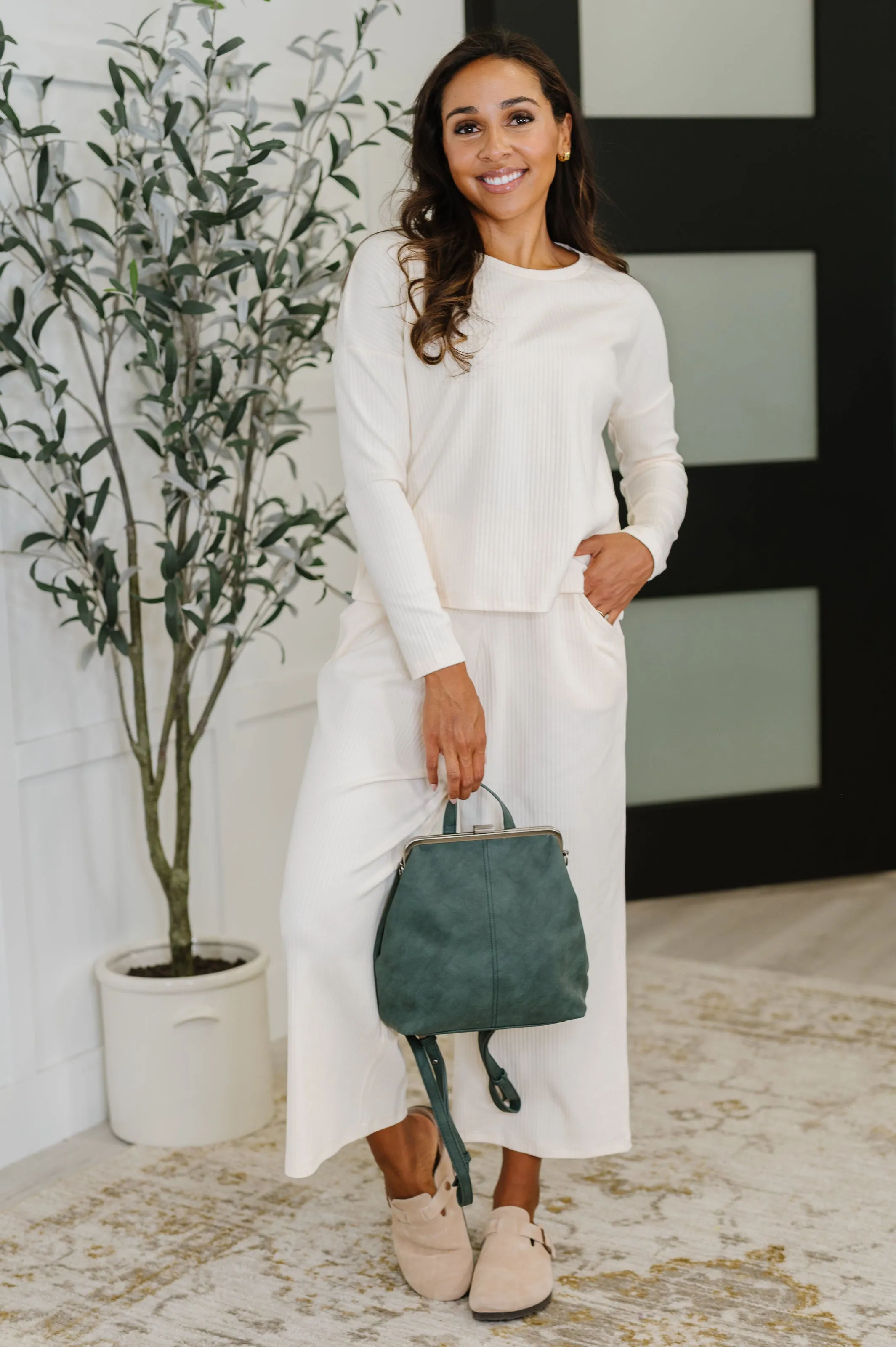 Bridget Backpack in Peacock sold by Charming Charlie product image thumbnail 3