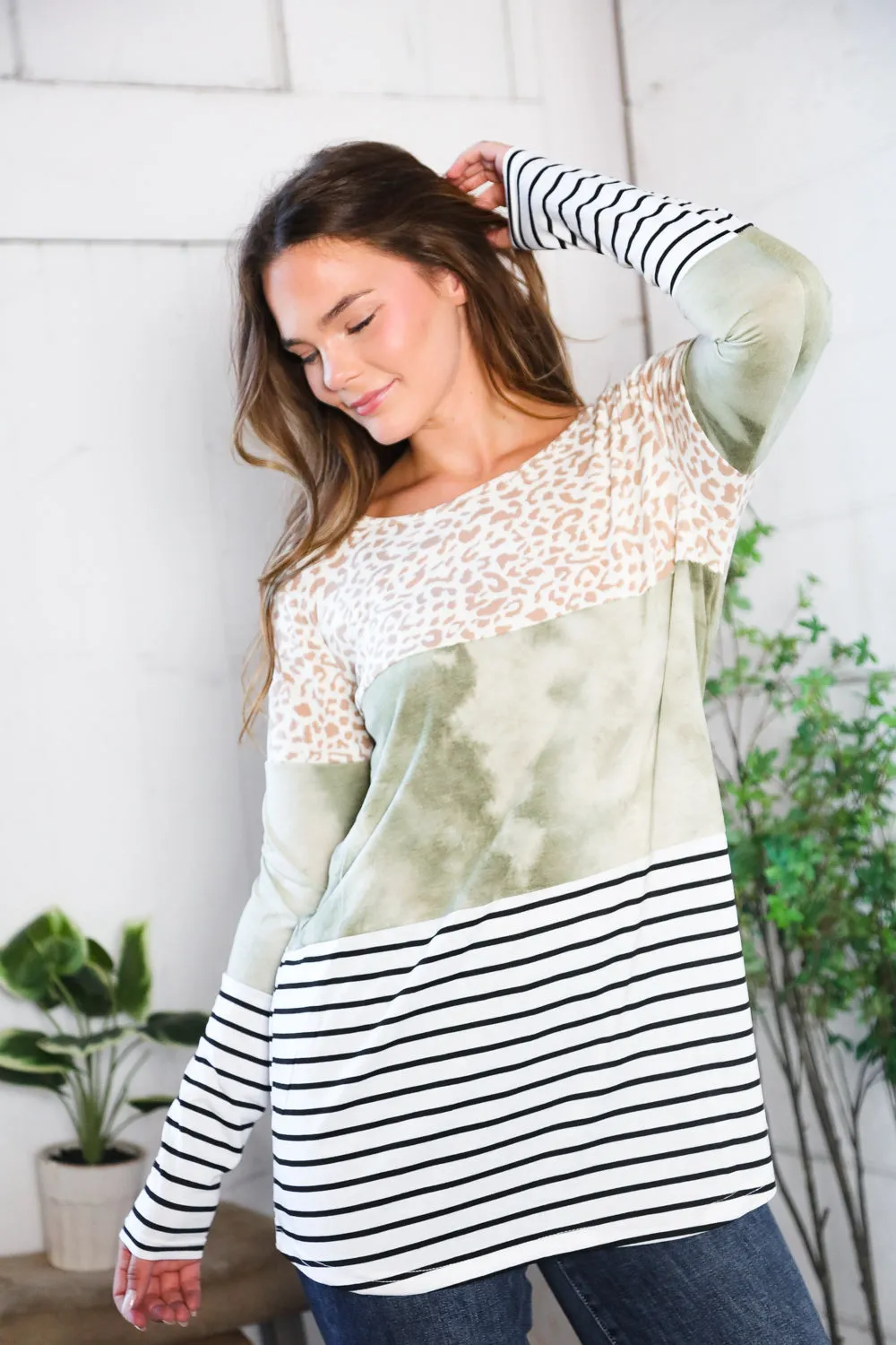 A Bold Blend Long Sleeve Tee sold by Charming Charlie product image thumbnail 4