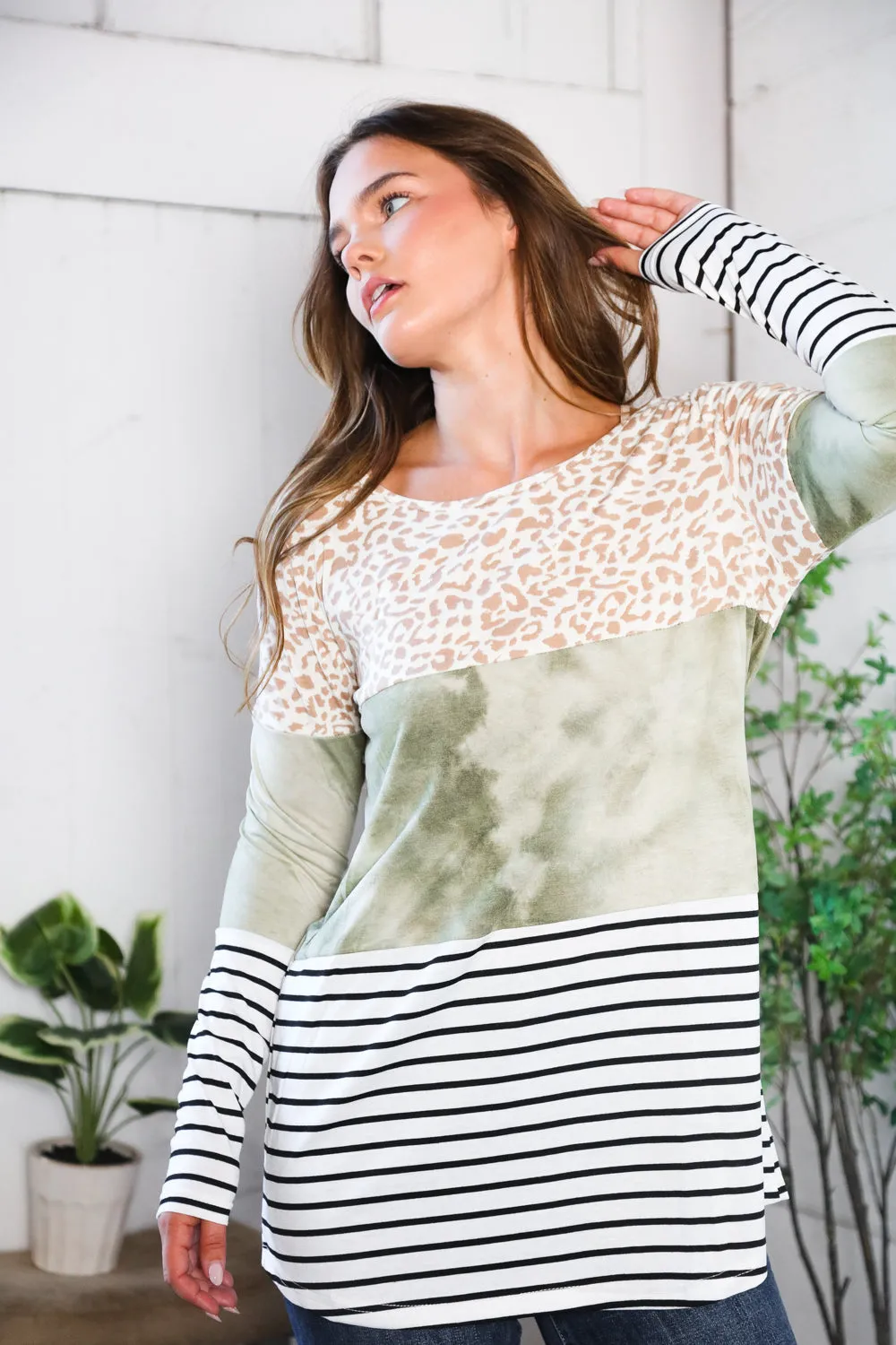 A Bold Blend Long Sleeve Tee sold by Charming Charlie product image thumbnail 3