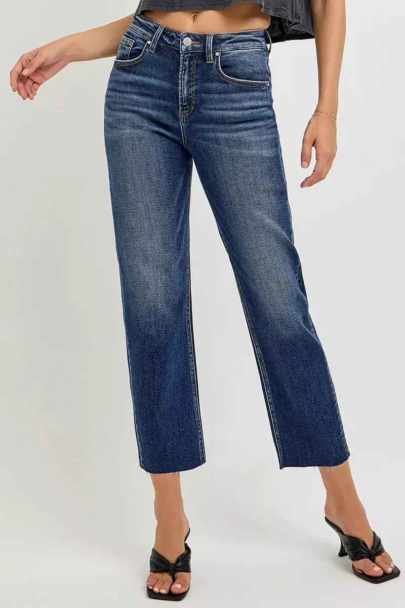 RISEN High Rise Slim Barrel Jeans sold by Charming Charlie product image thumbnail 2