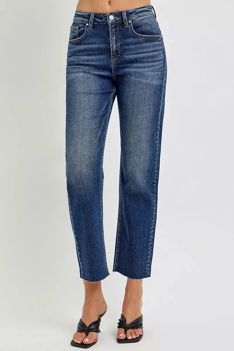 RISEN High Rise Slim Barrel Jeans sold by Charming Charlie product image thumbnail 3