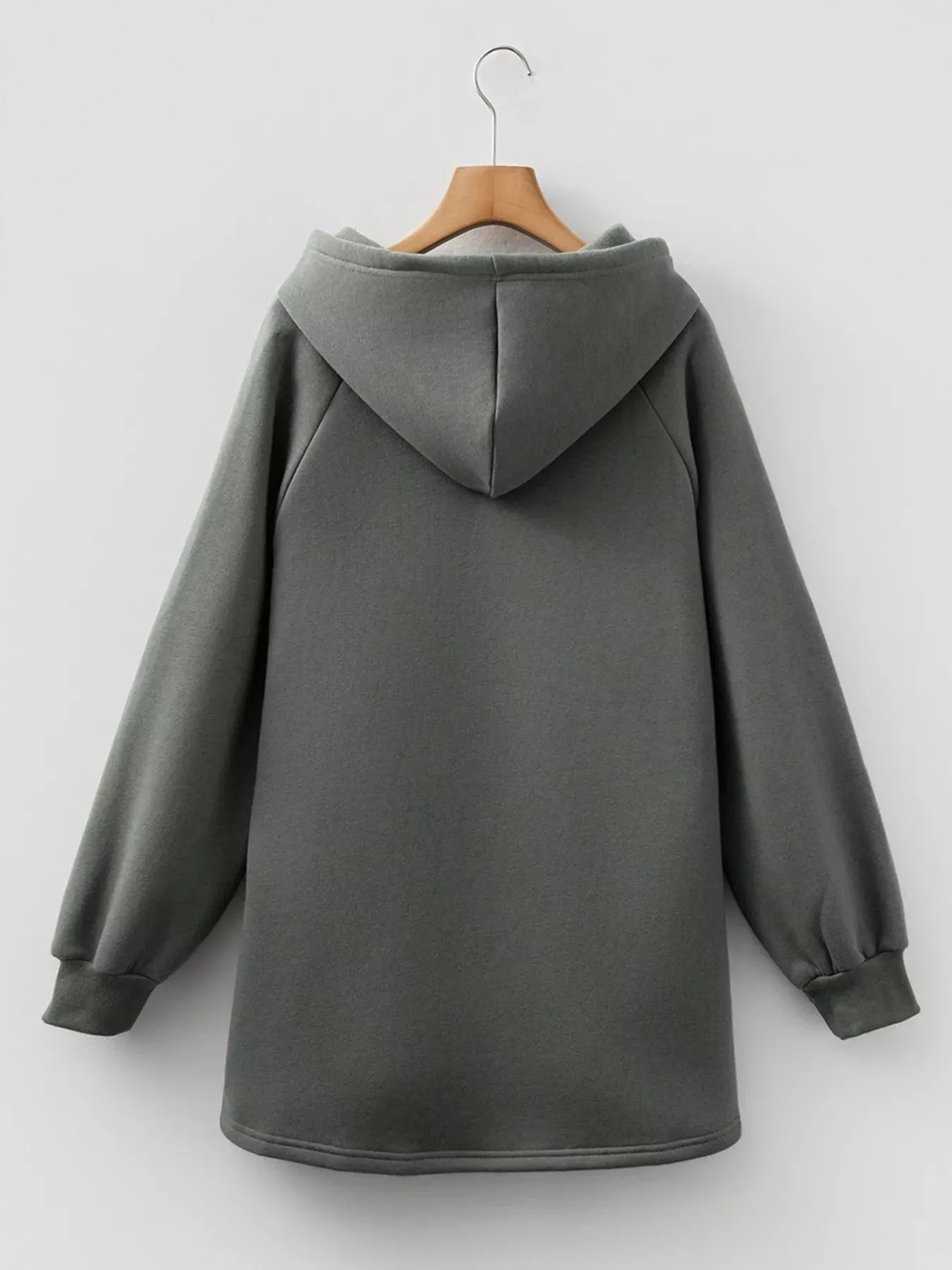 Drawstring Raglan Sleeve Hoodie sold by Charming Charlie product image thumbnail 4
