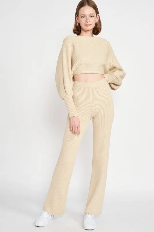 DOLMAN SLEEVE CROPPED SWEATER sold by Charming Charlie product image thumbnail 3