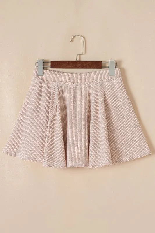 Corded Top and Ruffle Mini Skirt Set sold by Charming Charlie product image thumbnail 5