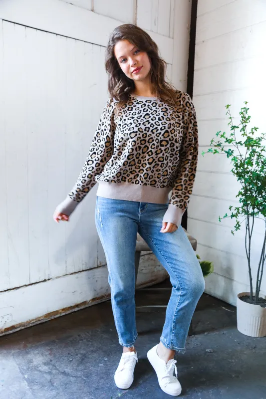 Savanna Style Leopard Pullover sold by Charming Charlie