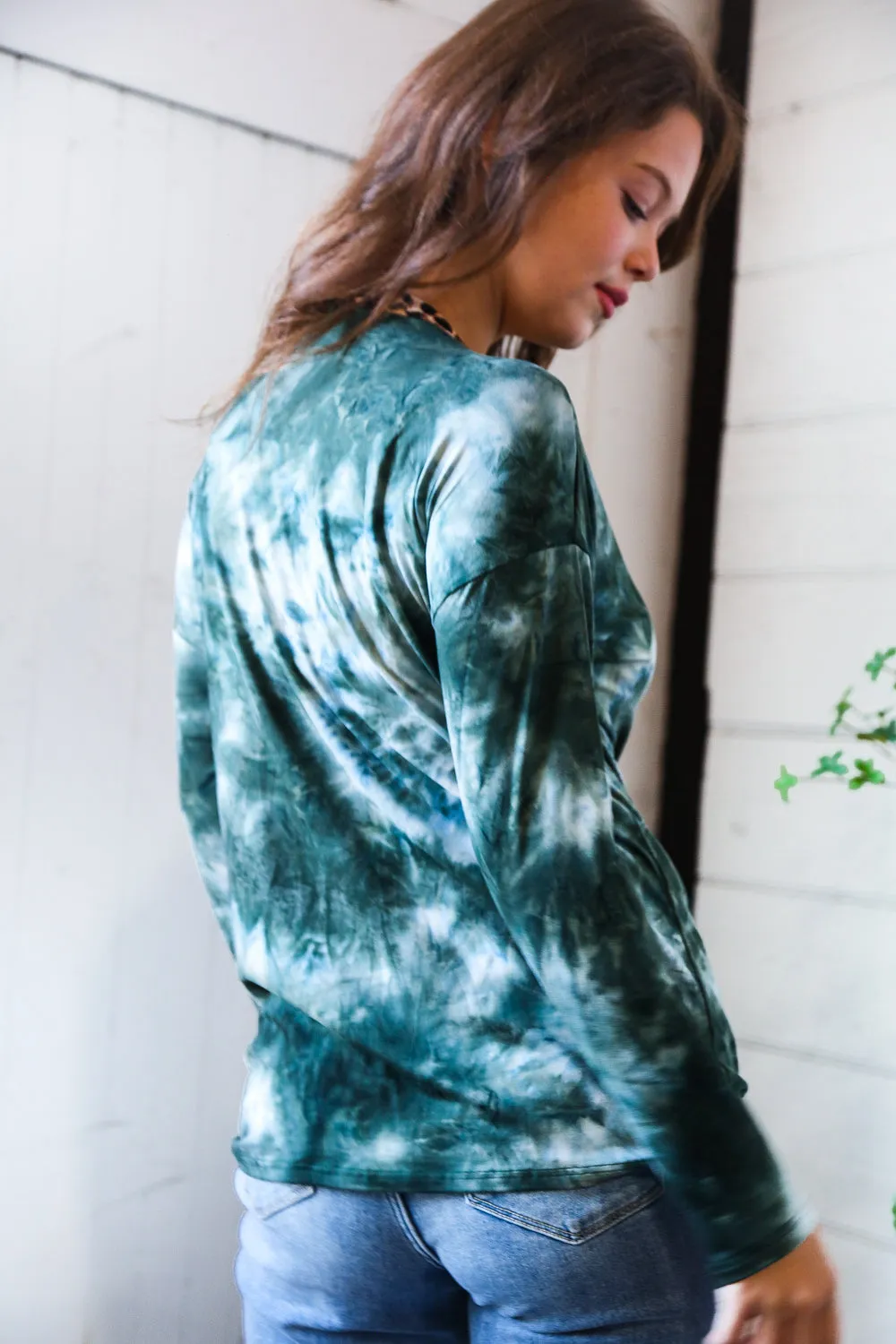 On the Hunt for Love Tie Dye Long Sleeve sold by Charming Charlie product image thumbnail 5