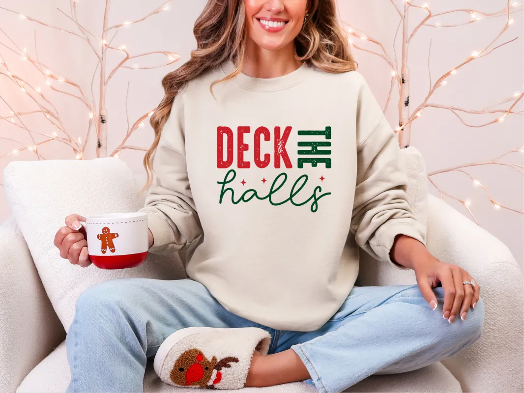 Deck The Halls Graphic Tee and Sweatshirt made by Charming Charlie