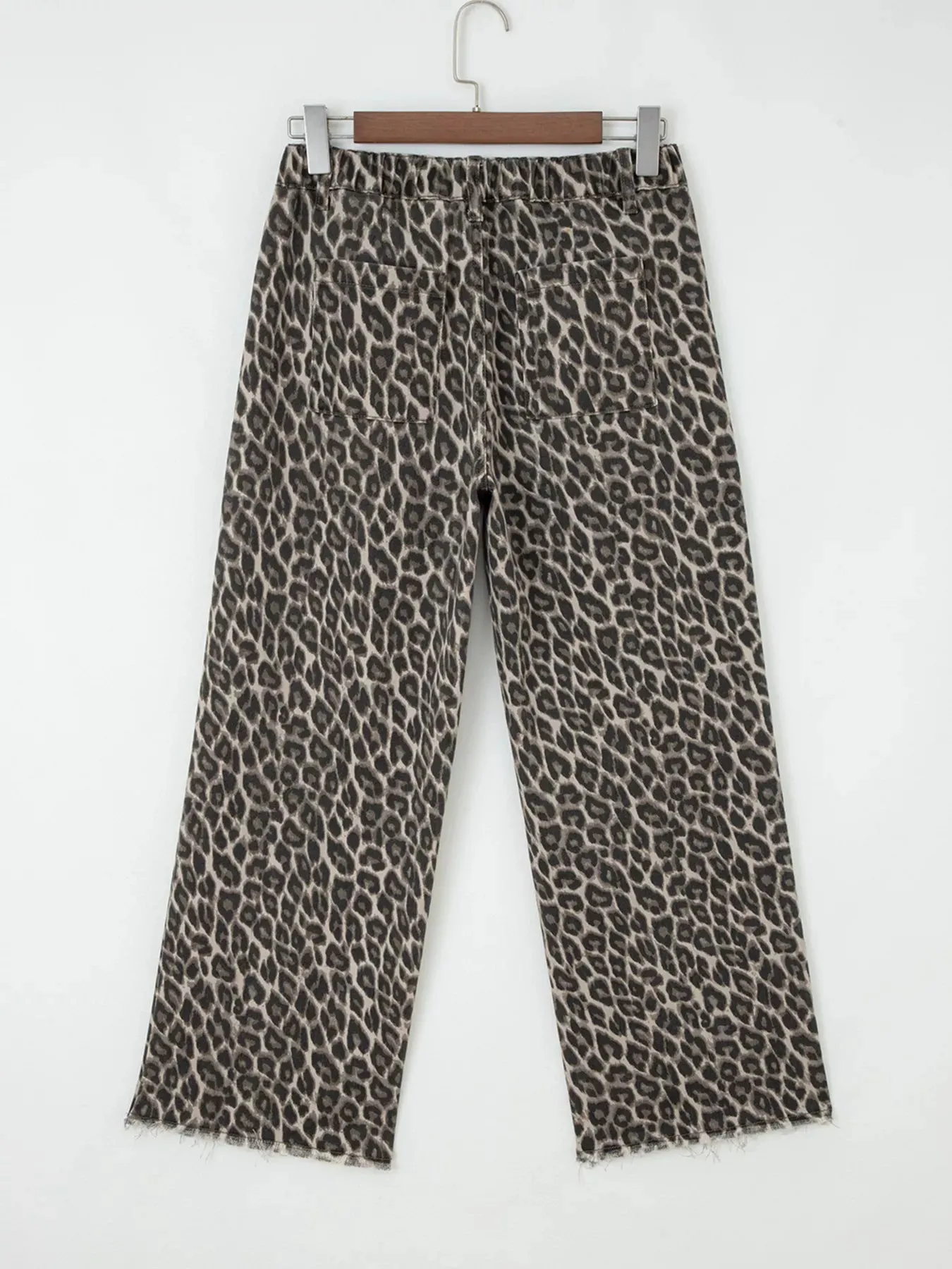 Leopard Straight Loose Leg Jeans sold by Charming Charlie product image thumbnail 4
