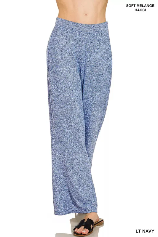 Zenana Soft Elastic Waisted Flare Pants sold by Charming Charlie