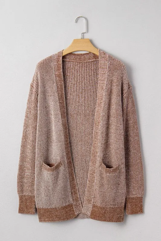 Solid Knit Open-Front Pocketed Cardigan sold by Charming Charlie product image thumbnail 4