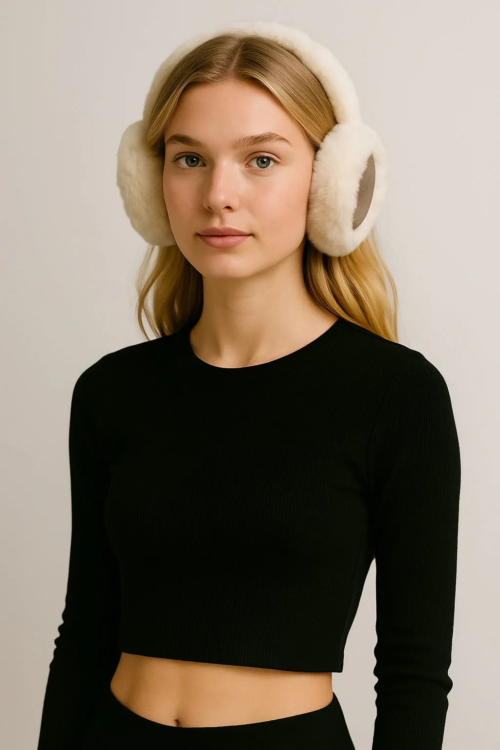 Sherpa Ear Muffs sold by Charming Charlie product image thumbnail 3