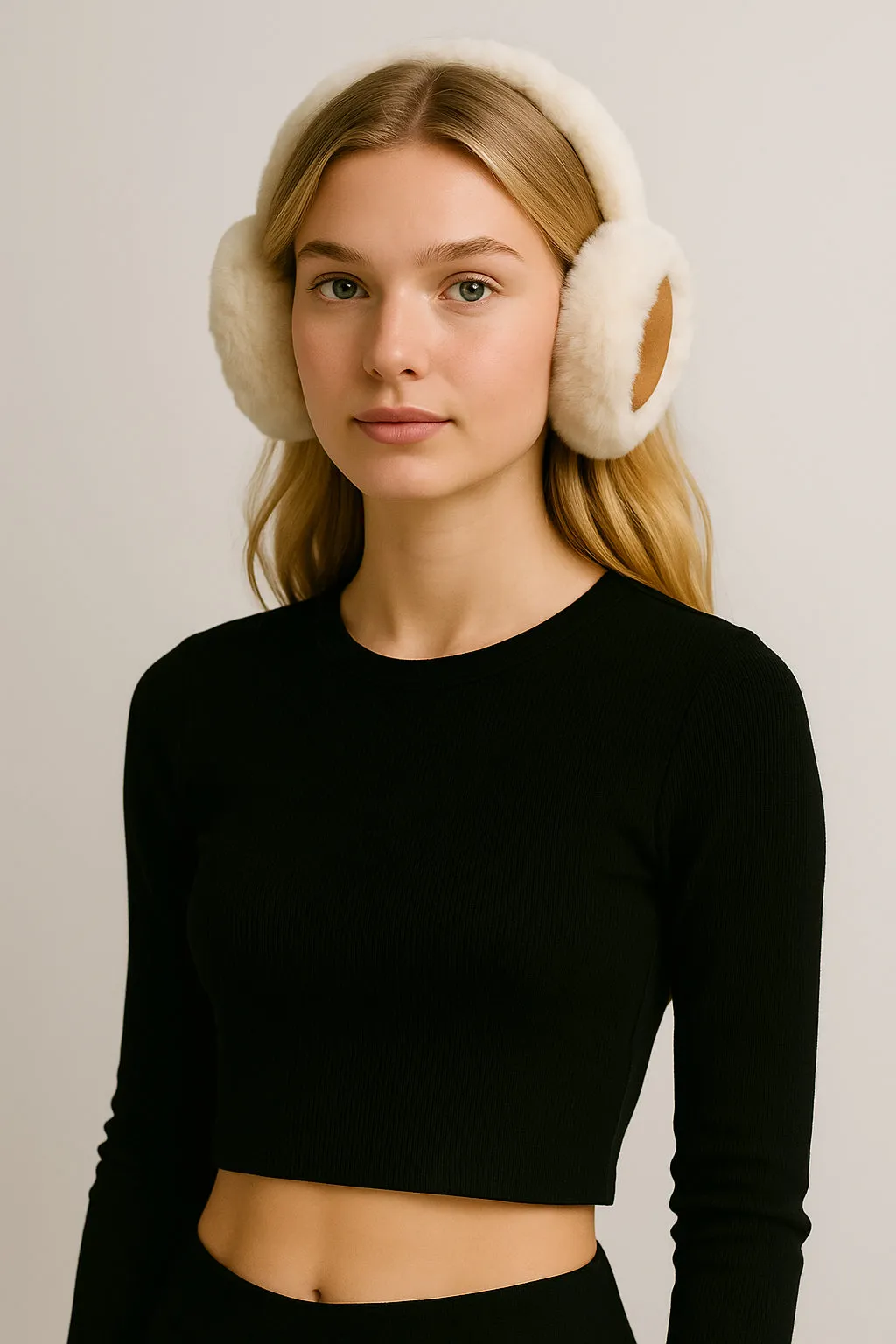 Sherpa Ear Muffs sold by Charming Charlie